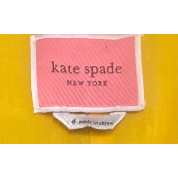 Kate‎ Spade Daisy Embroidered Fit and Flare Dress Size 4 Trad Coquette Luxury - Picture 6 of 8